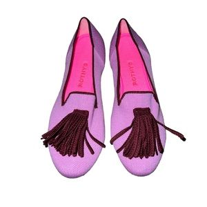 Rothy’s Merino Tassel Loafer in Very Pink Limited Edition